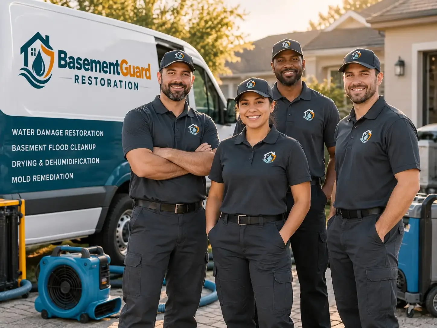 Basement Water Damage Restoration company in Proberta, CA